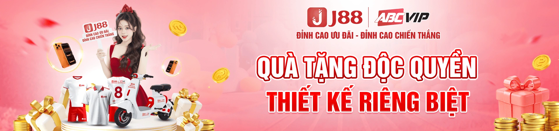 Banner ứng dụng, hỗ trợ và nhắc nhở trách nhiệm của J88
